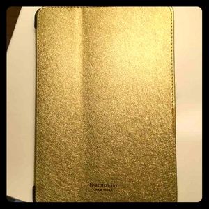 Gold Isaac Mizrahi iPad mini case